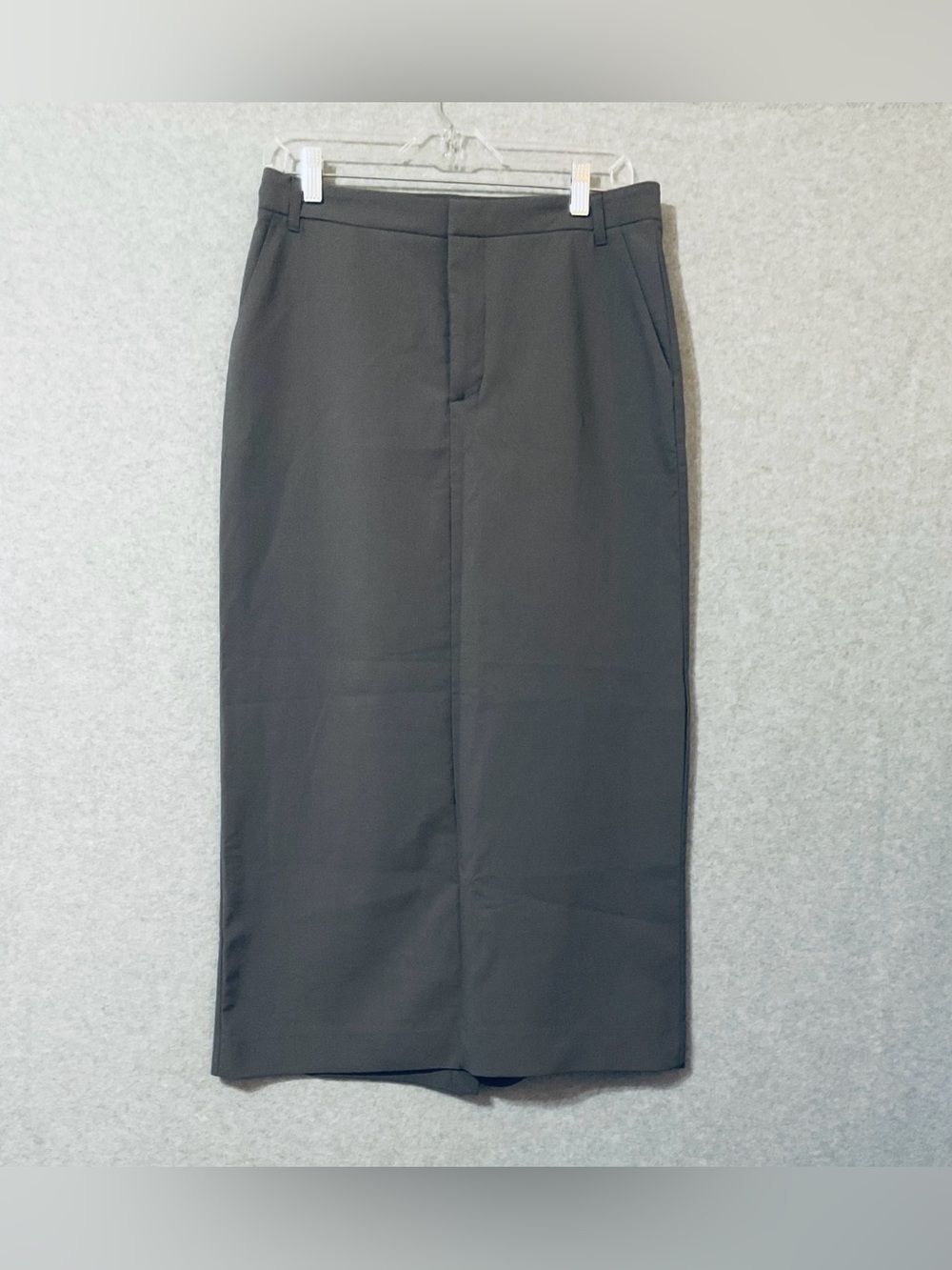 Zara Classic Gray Women's Pencil Skirt Sz M